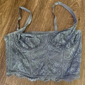 Skims Shine Lace Corset